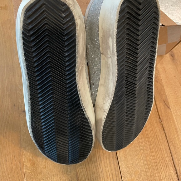 Golden Goose Glitter Flag-White - Picture 6 of 6